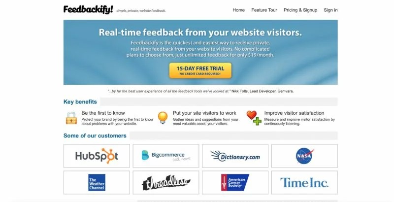 feedback site